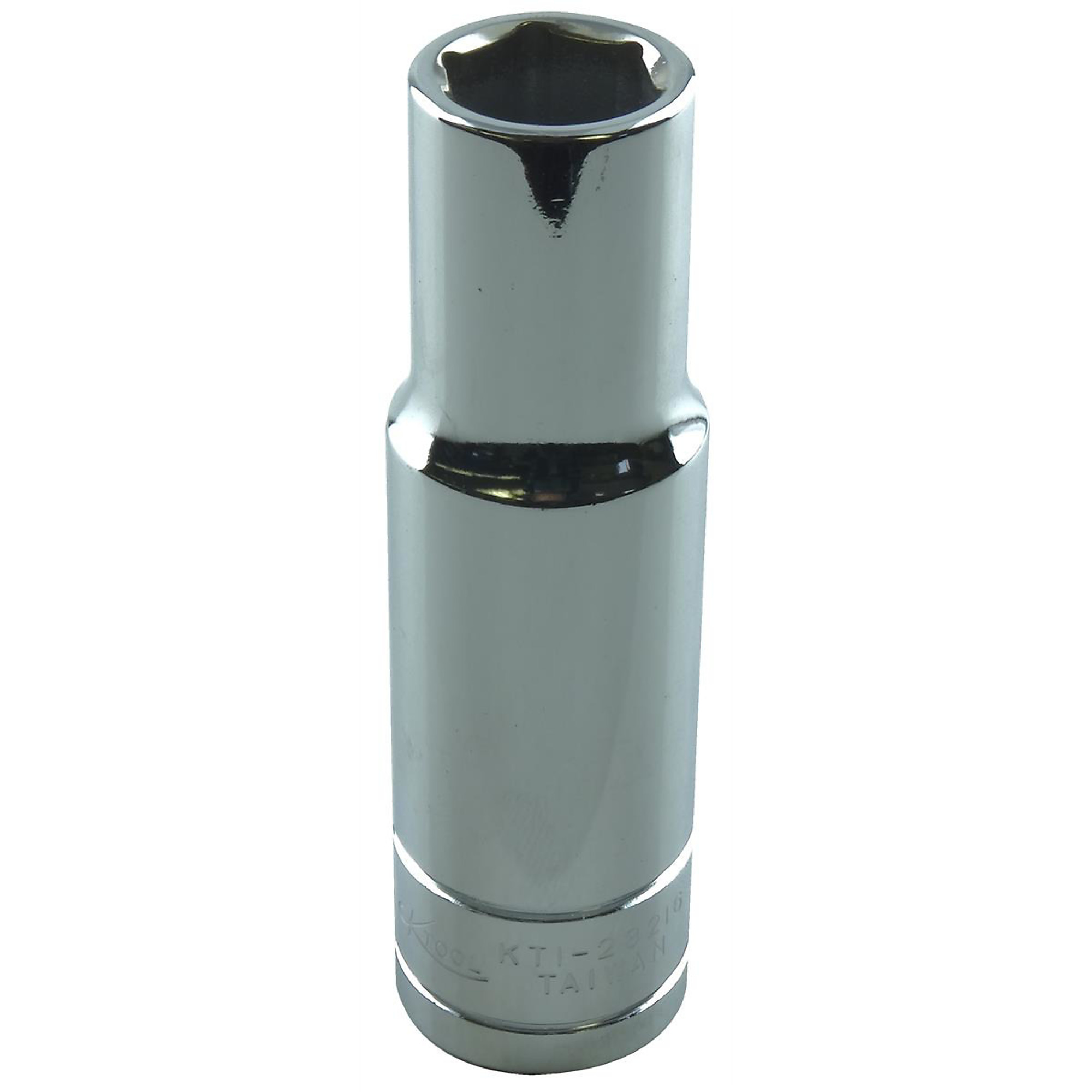 K Tool International Deep Socket — 1/2in. Drive, 1/2in., 6-Point, Chrome Vanadium Steel, Model# KTI23216